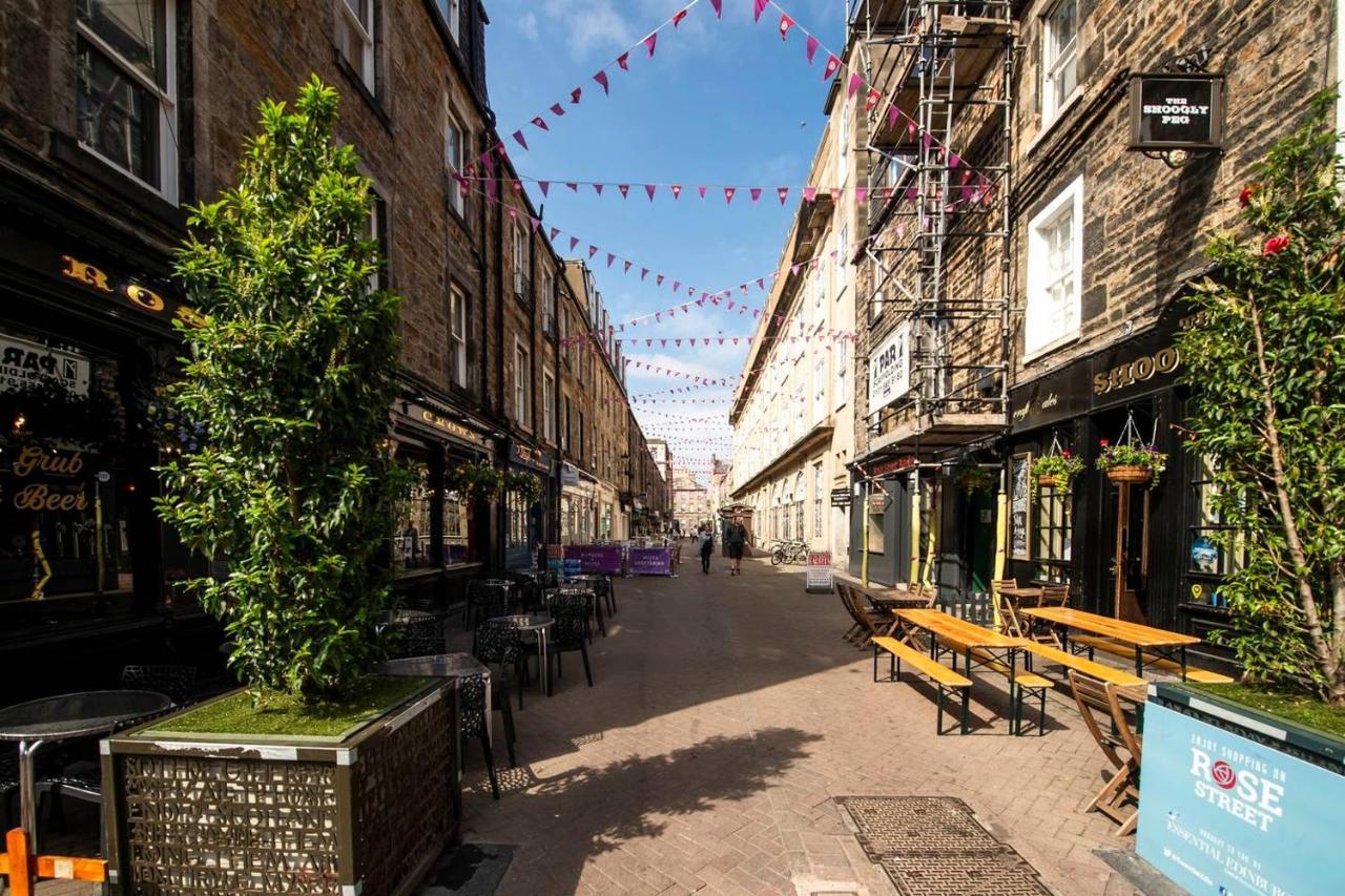 Joivy Bright 1 Bed Flat, Close To Princess Street EDI Exterior foto